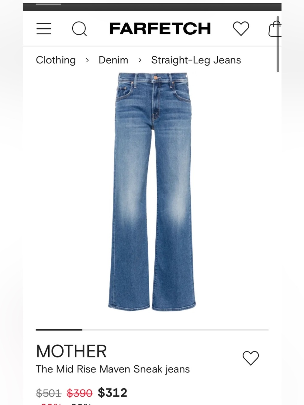 MOTHER mid rise maven jeans - Picture 4 of 13